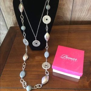 MARINE Removable Strand Necklace - Premier Designs